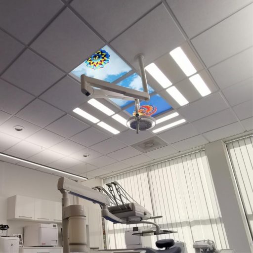 Panneaux LED White Line, lumière du jour à spectre complet