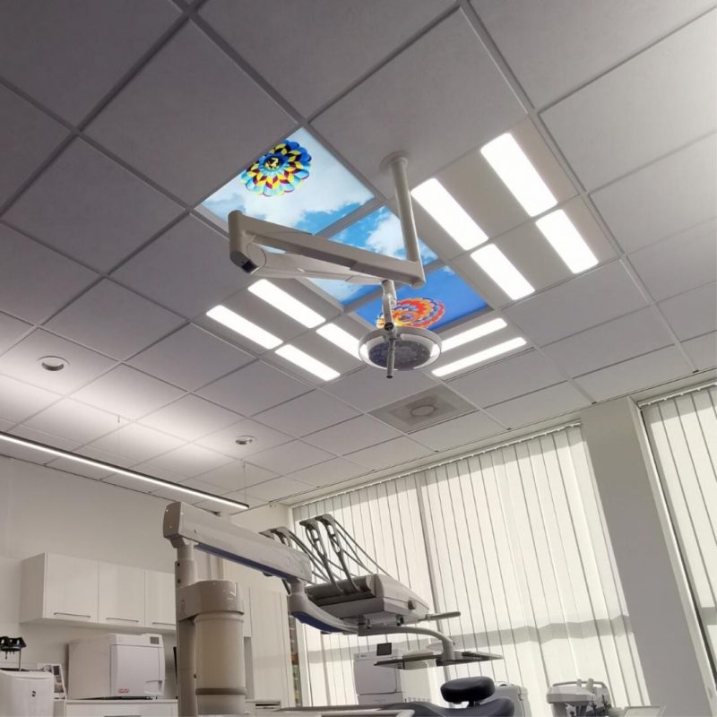 Panneaux LED White Line, lumière du jour à spectre complet