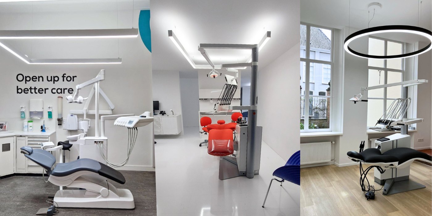 Dentled - éclairage LED à spectre complet pour salle de traitement